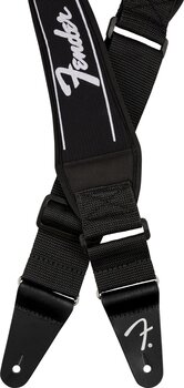 Sangle pour guitare Fender Swell Neoprene Running Logo Black Sangle pour guitare - 5