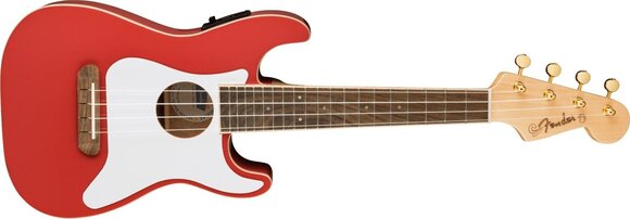 Concert Ukulele Fender FSR Fullerton Strat Uke Fiesta Red Concert Ukulele - 3