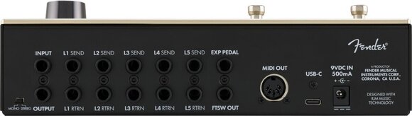 Nožno stikalo Fender Switchboard Effects Operator Nožno stikalo - 2