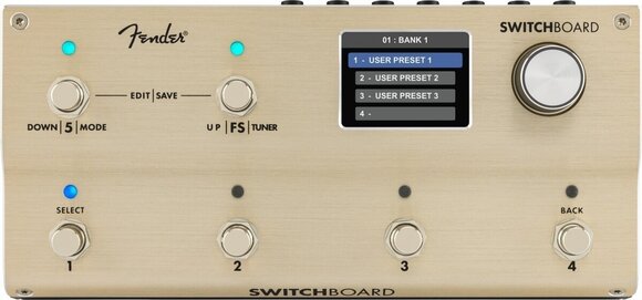 Nožno stikalo Fender Switchboard Effects Operator Nožno stikalo - 6