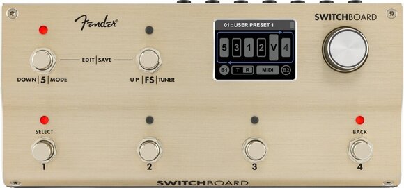 Nožno stikalo Fender Switchboard Effects Operator Nožno stikalo - 7