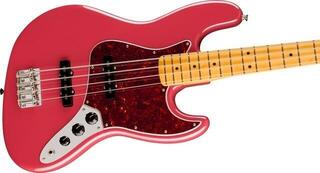 E-Bass Fender American Professional Classic Jazz Bass MN Faded Dakota Red E-Bass - 3