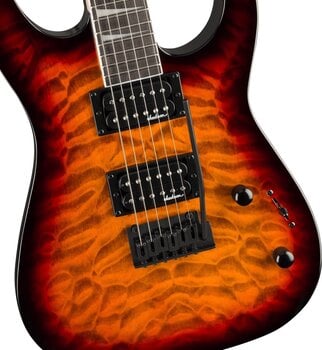 Sähkökitara Jackson JS Series Dinky JS20 DKQ 2PT AH Transparent Tobacco Burst Sähkökitara - 3