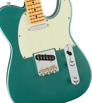 Elektriskā ģitāra Fender American Professional Classic Telecaster MN Faded Sherwood Green Metallic Elektriskā ģitāra - 3