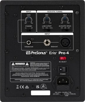 Aktivni studijski monitor Presonus Eris Pro 4 Aktivni studijski monitor Black - 2