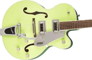 Jazz gitara Gretsch G5420t Electromatic Classic LRL Transparent Green Burst Jazz gitara - 3