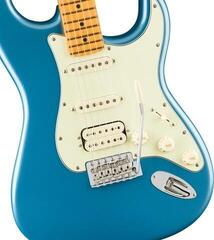 Elektrisk gitar Fender American Professional Classic Stratocaster HSS MN Faded Lake Placid Blue Elektrisk gitar - 2