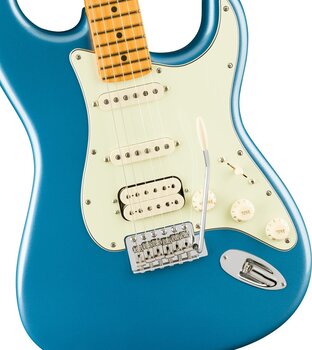 Elektrische gitaar Fender American Professional Classic Stratocaster HSS MN Faded Lake Placid Blue Elektrische gitaar - 3