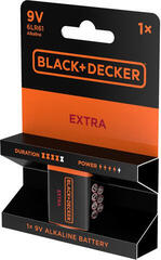 9V baterija Black+Decker Extra Alkaline 9V baterija - 2