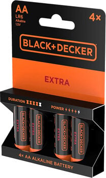 AA Batteries Black+Decker Extra Alkaline 4 AA Batteries - 3