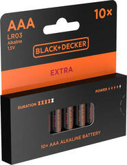 AAA baterije Black+Decker Extra Alkaline 10 AAA baterije - 1