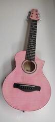 Guitalélé Ibanez EWP17M2E-SMO Strawberry Milk Open Pore Guitalélé (Déjà utilisé) - 1