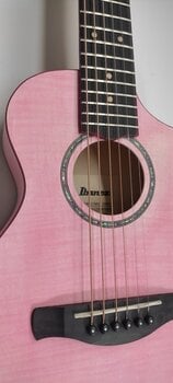 Guitalélé Ibanez EWP17M2E-SMO Strawberry Milk Open Pore Guitalélé (Déjà utilisé) - 3
