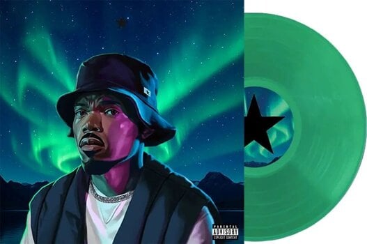 Hanglemez Chance The Rapper - Star Line (Translucent Green Coloured) (LP) - 2