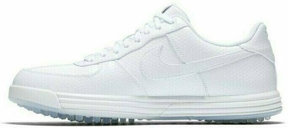 Calzado de golf para hombres Nike Lunar Force 1 G Mens Golf Shoes White US 9 - 2