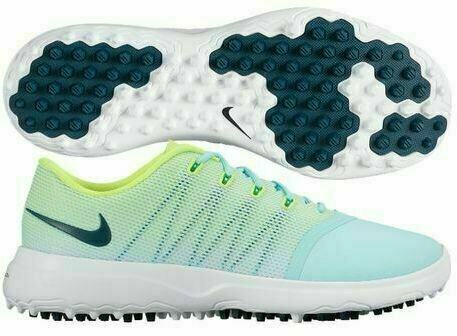 Women's golf shoes Nike Lunar Empress 2 Womens Golf Shoes Copa/Volt/White/Midnight Turquoise US 7 - 4