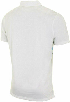 Polo Shirt Nike Transition Dry Stripe Mens Polo Shirt White/Midnight Navy/Flat Silver S - 2