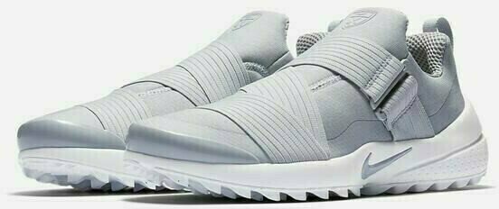 Heren golfschoenen Nike Air Zoom Gimme Mens Golf Shoes Grey/White US 10,5 - 2
