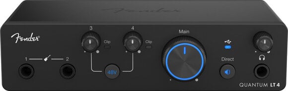 USB-ljudgränssnitt Fender Quantum LT 4 USB-ljudgränssnitt (Som ny) - 2