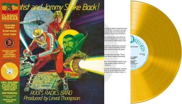 Vinylplate The Roots Radics - Scientist & Jammy Strike Back! (Limited Edition) (Yellow Coloured) (LP) - 2