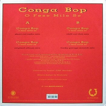 Disque vinyle Conga Bop - Monkey Business (LP) - 2