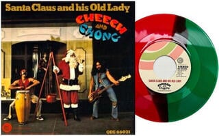 Vinylplade Cheech & Chong - Santa Claus And His Old Lady (Reissue) (Green & Red Coloured) (7") - 1