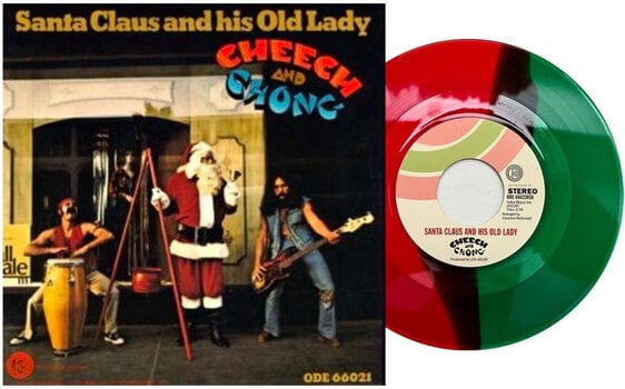 Vinylplade Cheech & Chong - Santa Claus And His Old Lady (Reissue) (Green & Red Coloured) (7") - 2