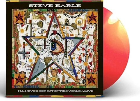 LP Steve Earle - I'll Never Get Out Of This World Alive (Limited Edition) (Translucent Orange Coloured) (LP) - 2
