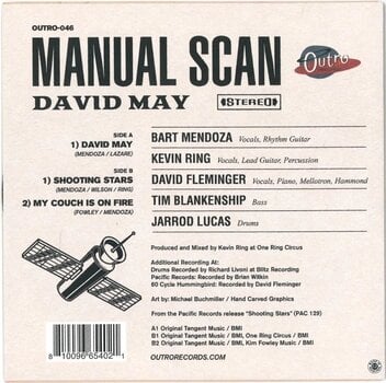 Vinylplade Manual Scan - David May (LP) - 2