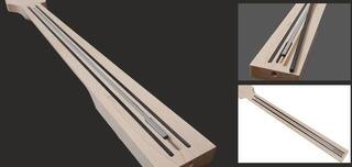 Fretless E-Bass Sire Marcus Miller V7 Vintage Swamp Ash-5 FL 2nd Gen Natural Fretless E-Bass - 4