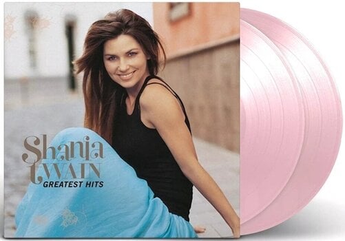 Vinyl Record Shania Twain - Greatest Hits (Limited Edition) (Opaque Baby Pink Coloured) (2 LP) - 2