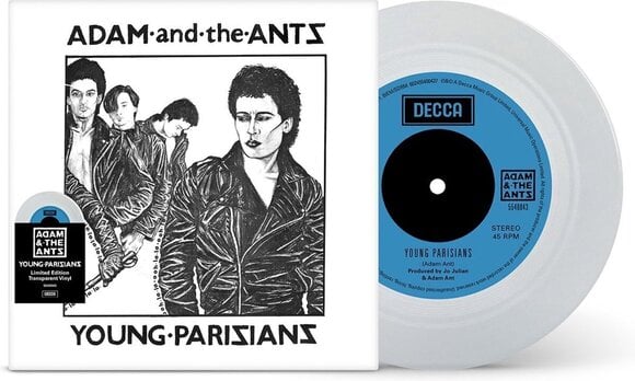 Disque vinyle Adam and The Ants - Young Parisians (Limited Edition) (Coloured) (7") - 3