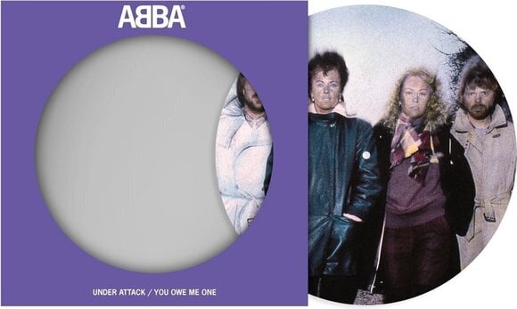 Disque vinyle Abba - Under Attack / You Owe Me One (Picture Disc) (7") - 2