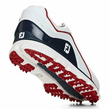 Muške cipele za golf Footjoy Pro SL White/Navy/Red 47 - 5