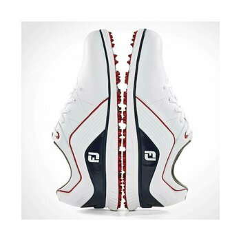 Férfi golfcipők Footjoy Pro SL White/Navy/Red 47 - 6