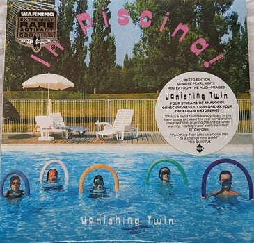 Hanglemez Vanishing Twin - In Piscina ! (Limited Edition) (Sunrise Pearl Coloured) (LP) - 2