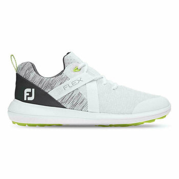 Men's golf shoes Footjoy Flex White-Grey 40,5 - 6
