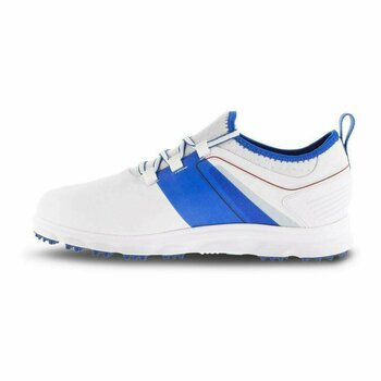 Chaussures de golf pour hommes Footjoy Superlites XP White/Blue/Red 45 - 2