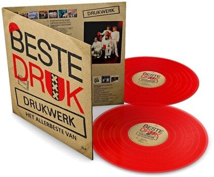 Hanglemez Drukwerk - Beste Druk (Gatefold Sleeve) (Red Coloured) (2 LP) - 2