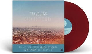 Vinyl Record Travoltas - Back To The City / The Longest Wait (Limited Edition) (Burgundy Red Coloured) (LP) - 1