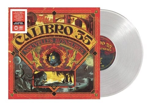 Vinilinė plokštelė Calibro 35 - Nouvelles Aventures (Limited Edition) (Crystal Clear Coloured) (LP) - 2