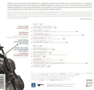 LP Gautier Capucon - Emotions (High Quality) (LP) - 2