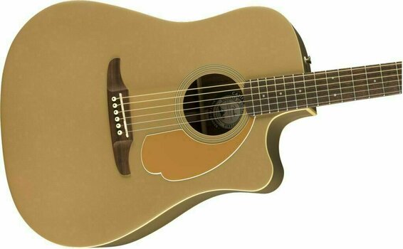 electro-acoustic guitar Fender Redondo Player Bronze Satin - 6
