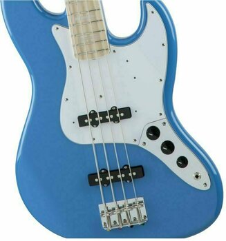 E-Bass Fender MIJ Traditional '70s Jazz Bass MN California Blue - 4