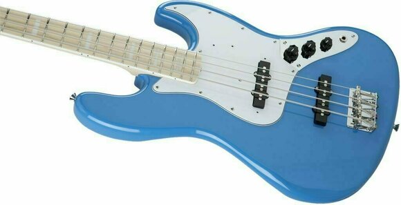 4-string Bassguitar Fender MIJ Traditional '70s Jazz Bass MN California Blue - 6