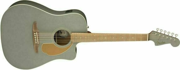 electro-acoustic guitar Fender Redondo Player Slate Satin - 4