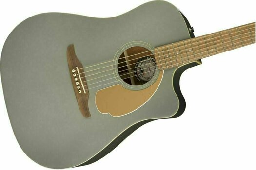 elektroakustisk gitarr Fender Redondo Player Slate Satin - 6