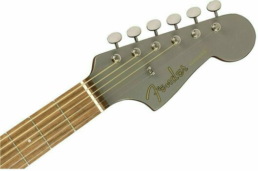 elektroakustisk gitarr Fender Redondo Player Slate Satin - 7