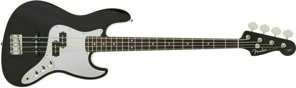 Elektromos basszusgitár Fender FSR Aerodyne Jazz Bass RW Black - 2