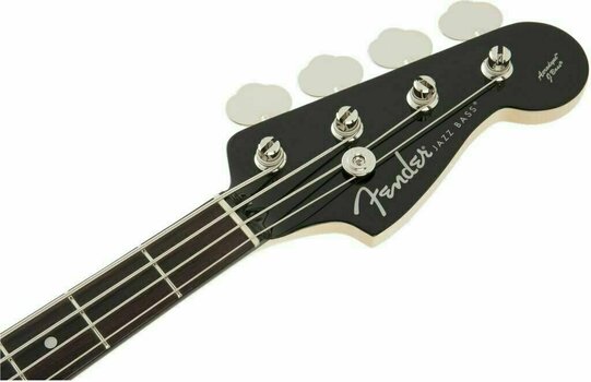 Elektrische basgitaar Fender FSR Aerodyne Jazz Bass RW Black - 6